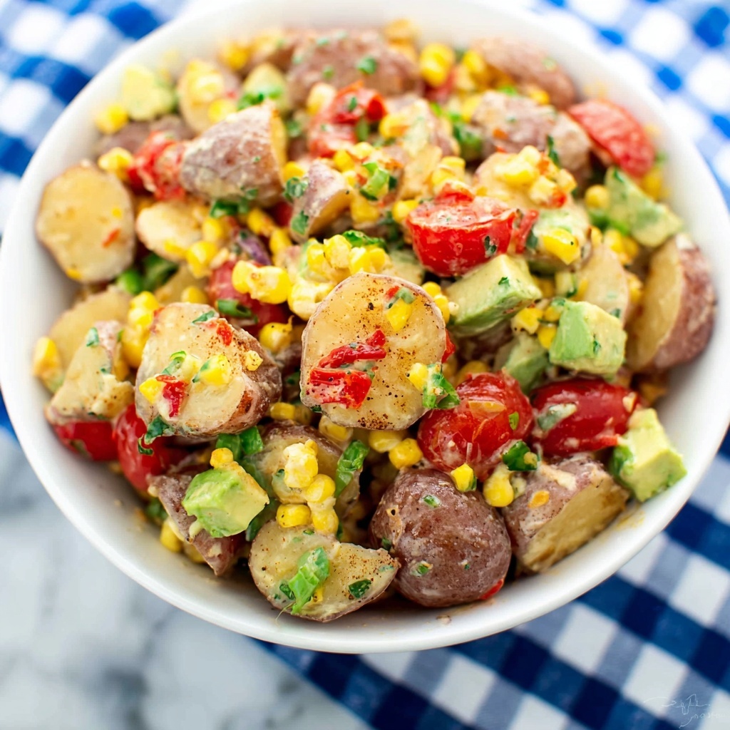 Tex-Mex Potato Salad Recipe - Recipe Image