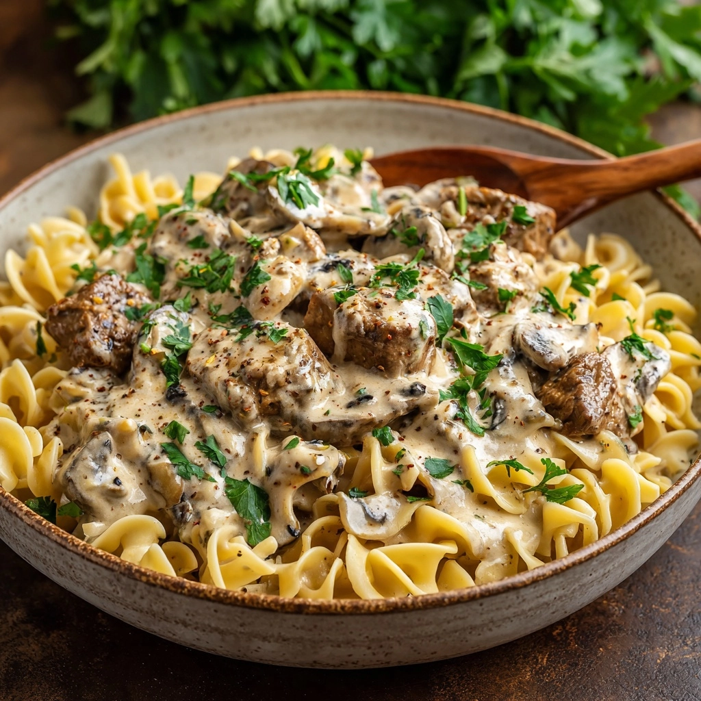Old Fashioned Beef Stroganoff Recipe - Recipe Image