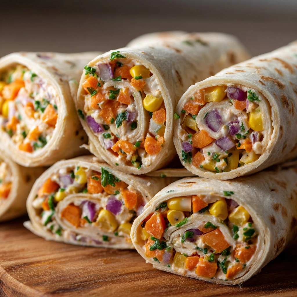 Taco Tortilla Roll-Ups Recipe - Recipe Image