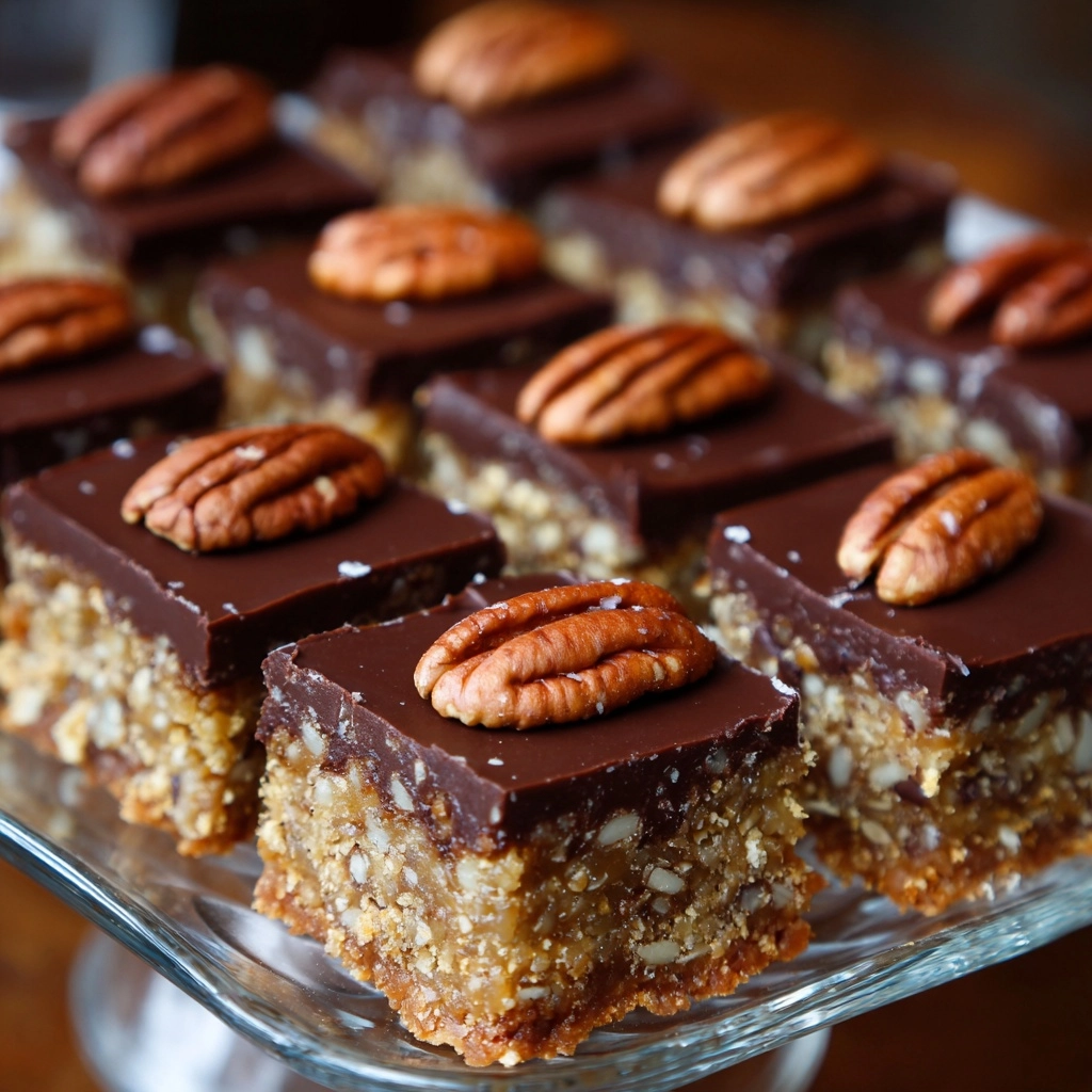 Chocolate Pecan Turtle Clusters Recipe - Recipe Image