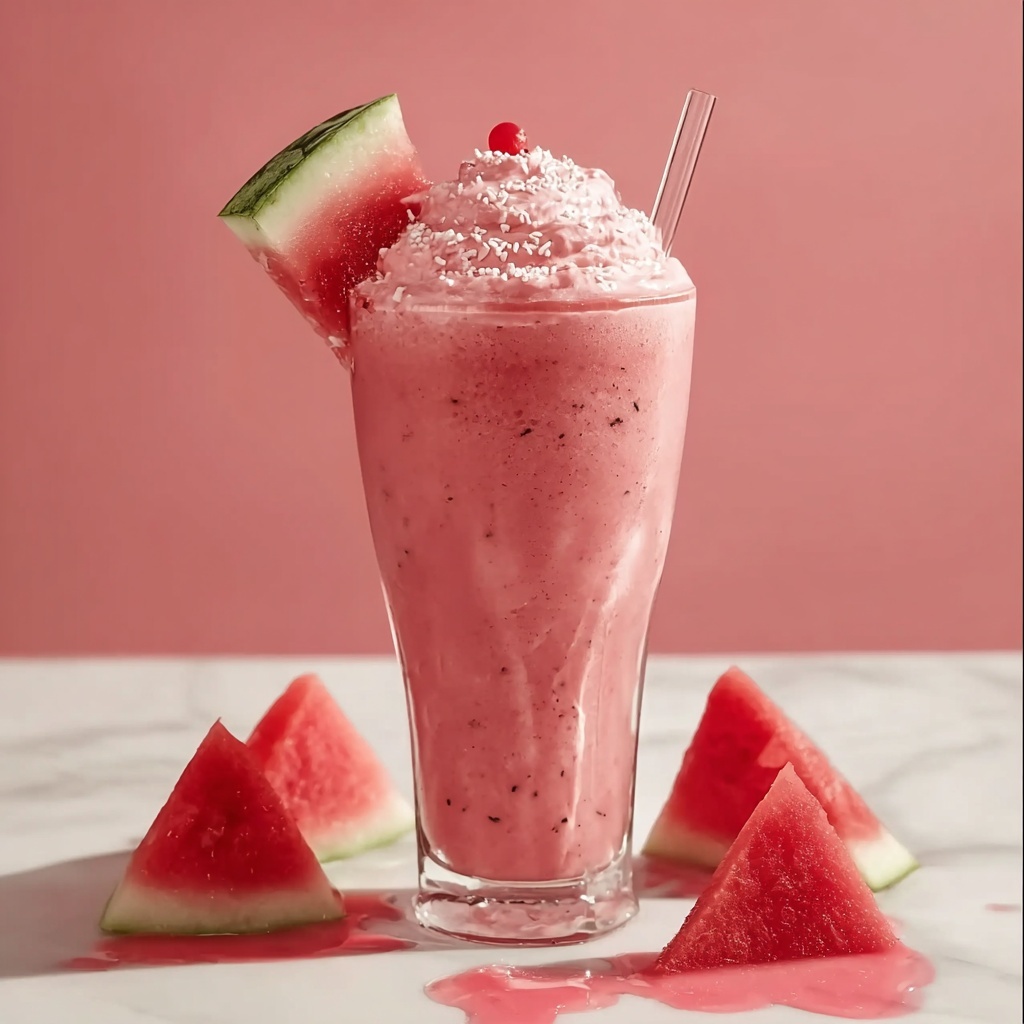 Watermelon Smoothie Recipe - Recipe Image