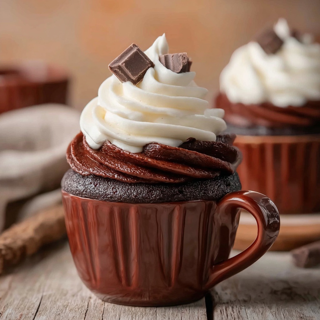 Hot Cocoa Cupcake Mug Recipe - Recipe Image
