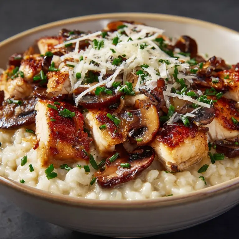 Instant Pot Chicken Risotto Recipe
