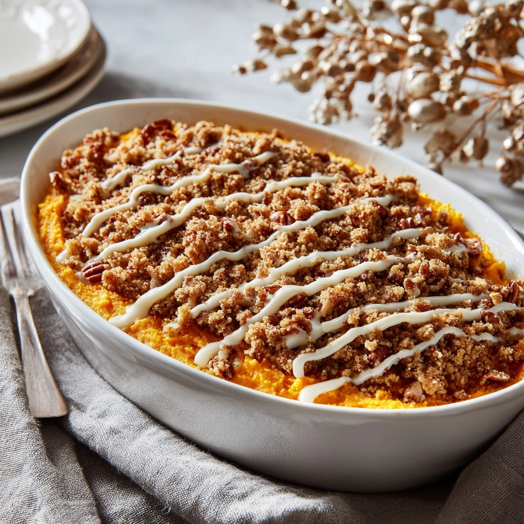 Southern Maple Sweet Potato Casserole Recipe - Recipe Image