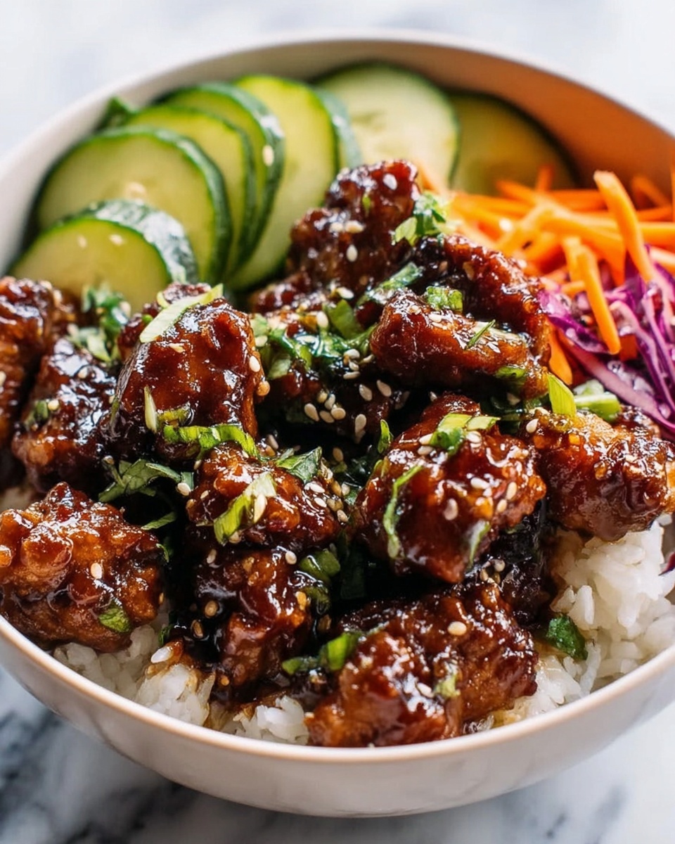 Hot Honey Chicken Bowls Recipe - Recipe Image