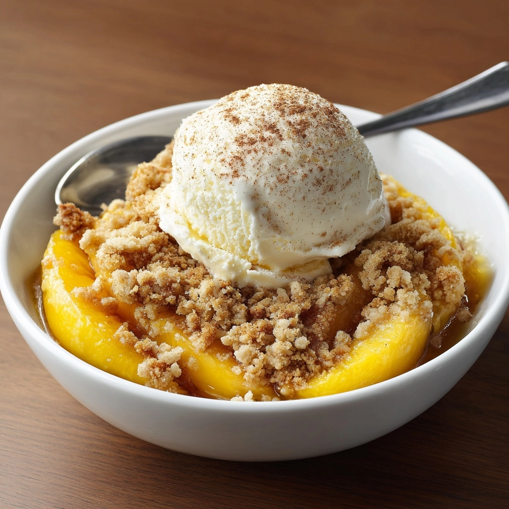Peach Dump Cake Recipe - Recipe Image
