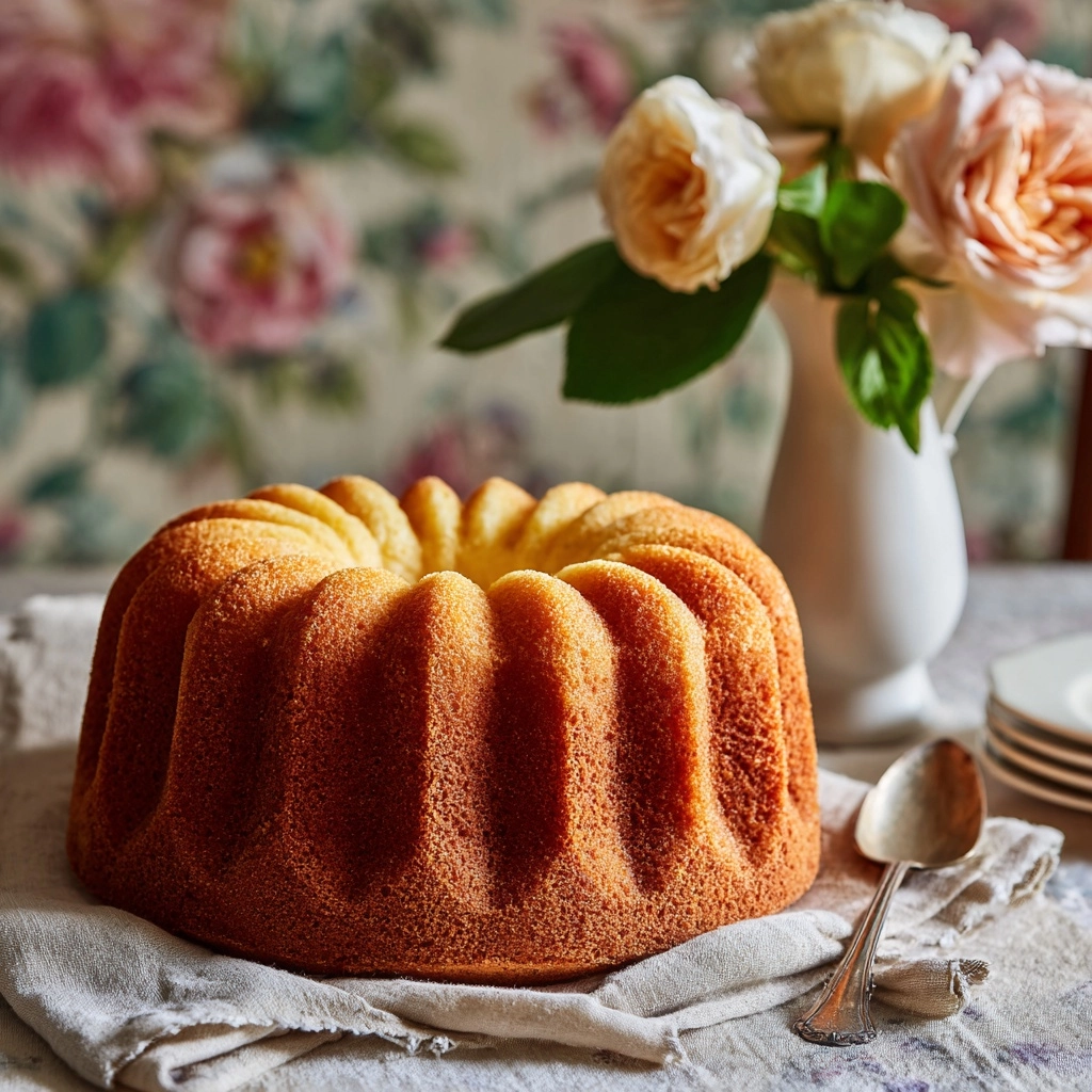 Million Dollar Pound Cake Recipe - Recipe Image