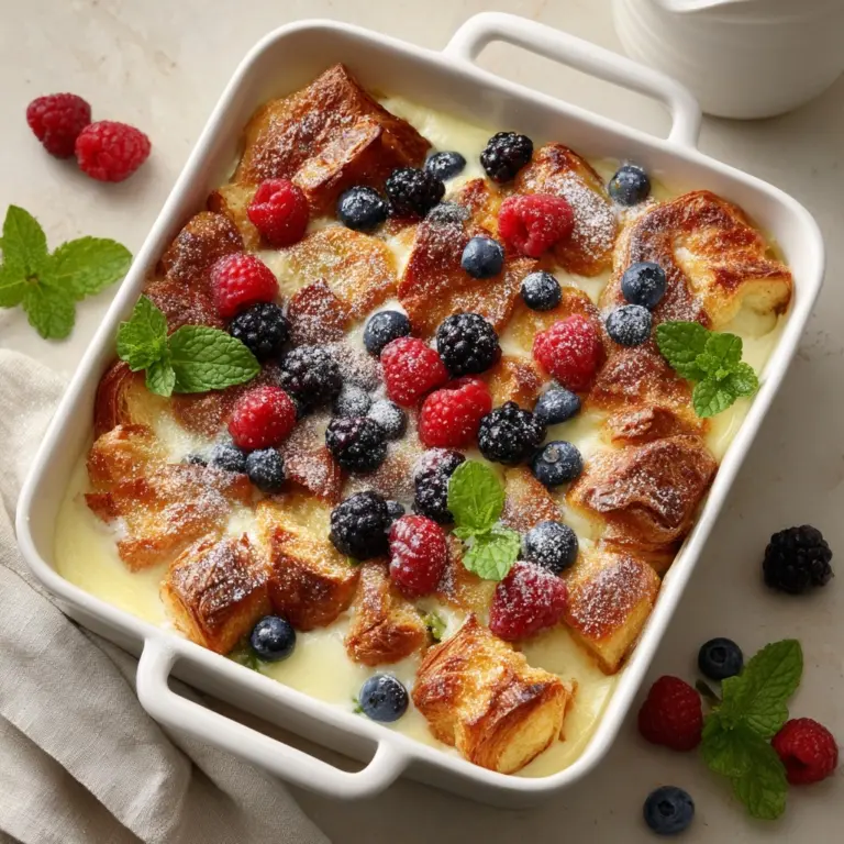 Berry Croissant Bake Extravaganza Recipe