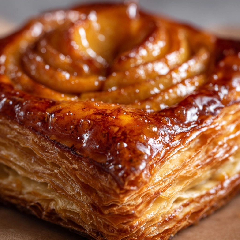 Caramel Apple Puff Pastry Recipe - Recipe Image