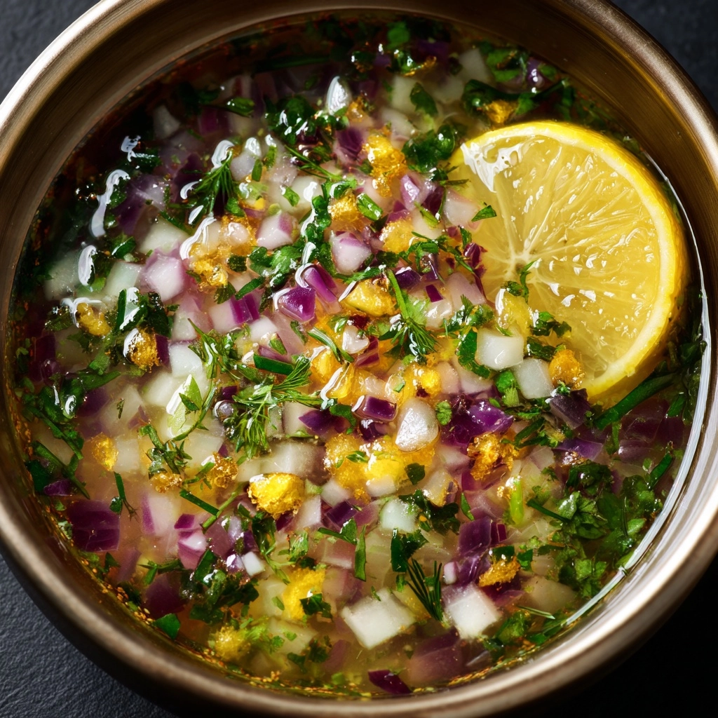 Lemon Herb Sauce: A Zesty Delight for Every Dish Recipe - Recipe Image