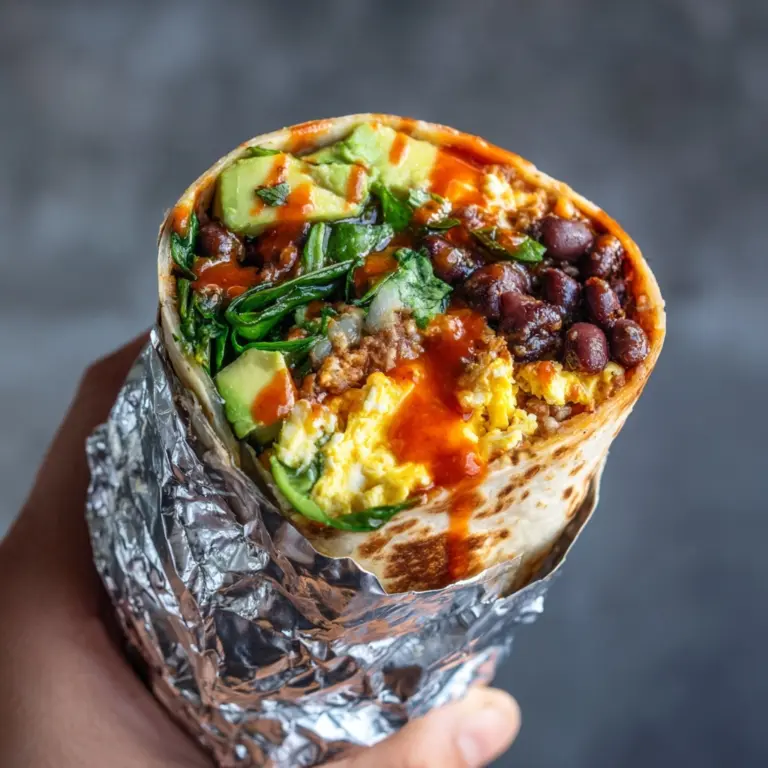 Healthy Breakfast Burritos (Meal-Prep Friendly) Made Easy! Recipe