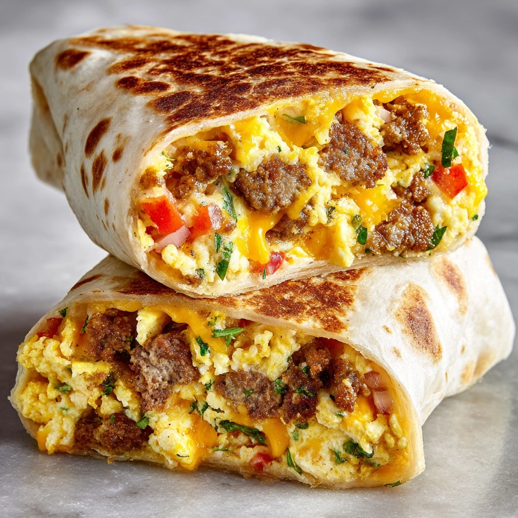Freezer Breakfast Burritos Recipe - Recipe Image
