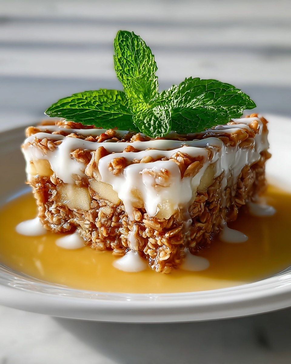 Oatmeal Apple Breakfast Bake: The Perfect Healthy Recipe - Recipe Image