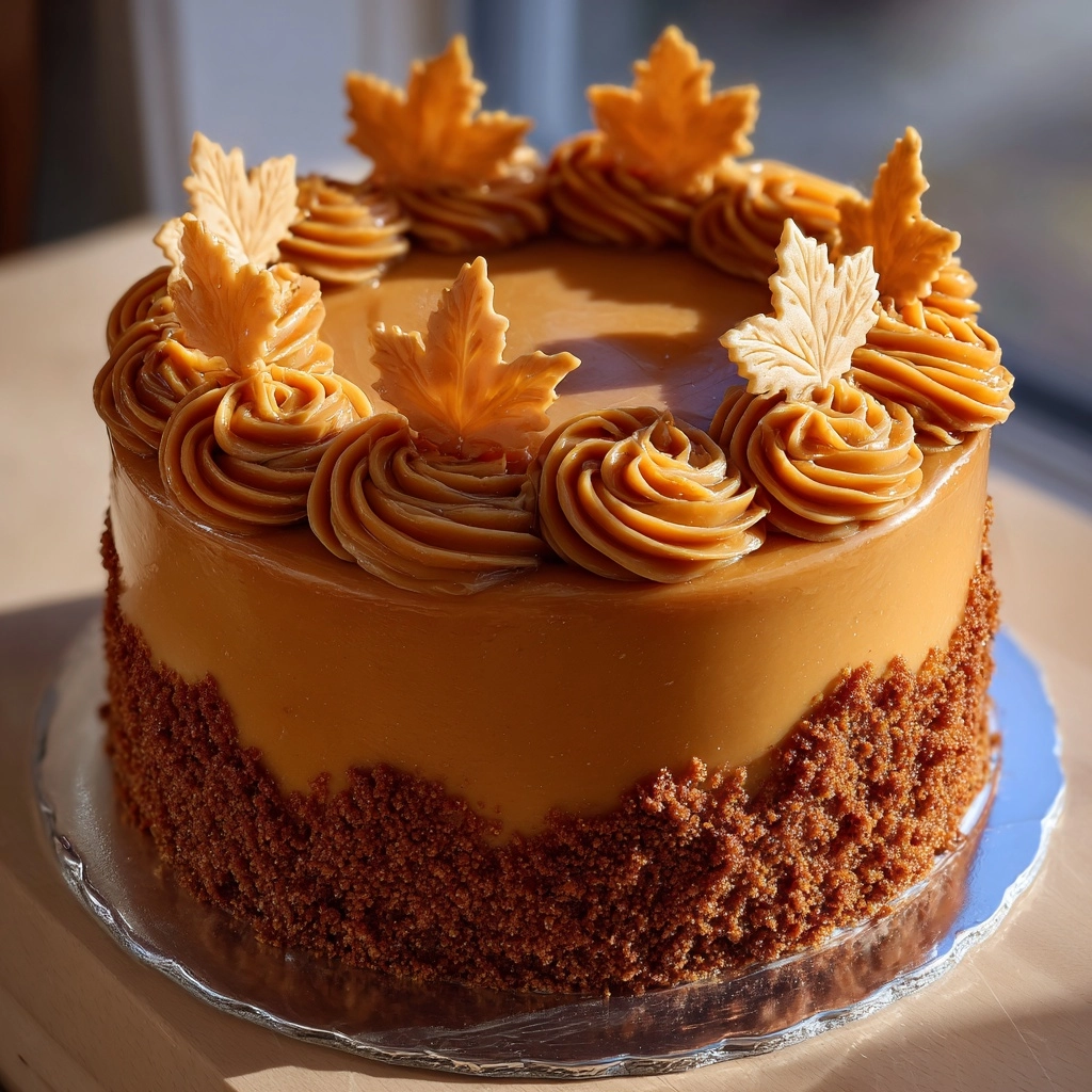 Autumn Embrace Dulce de Leche Cake Recipe - Recipe Image