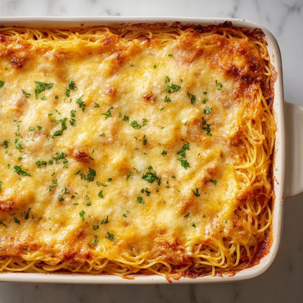 Baked Spaghetti Recipe - Recipe Image