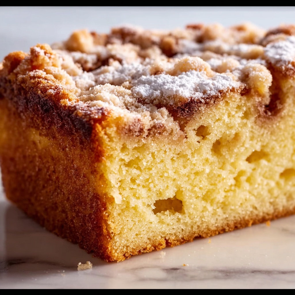 Cake Mix Coffee Cake with Streusel Topping Recipe - Recipe Image