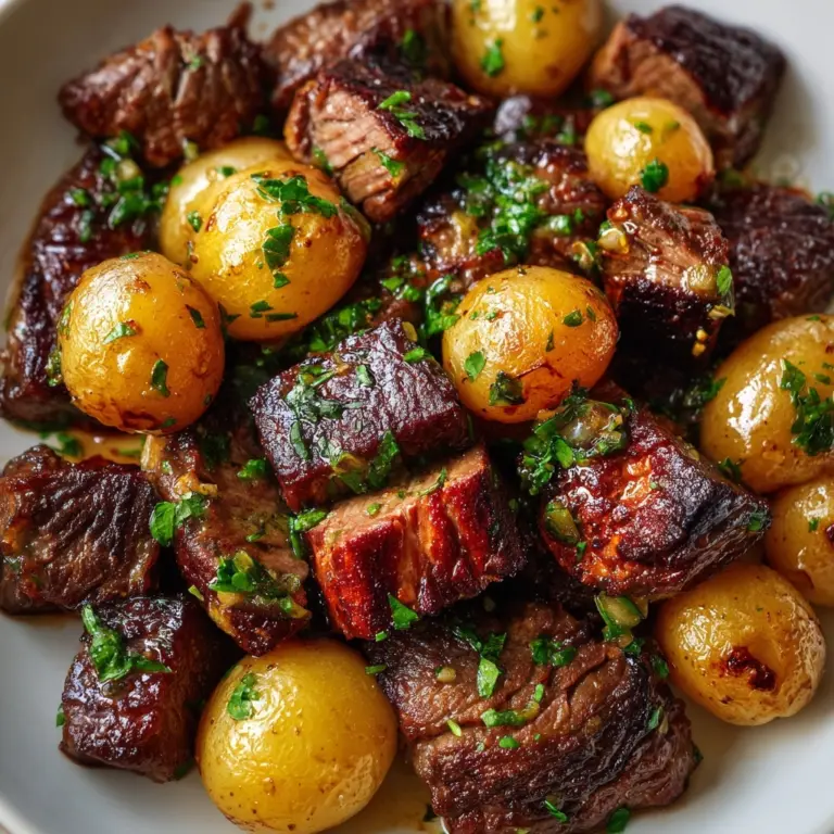 Steak Bites and Potatoes Recipe