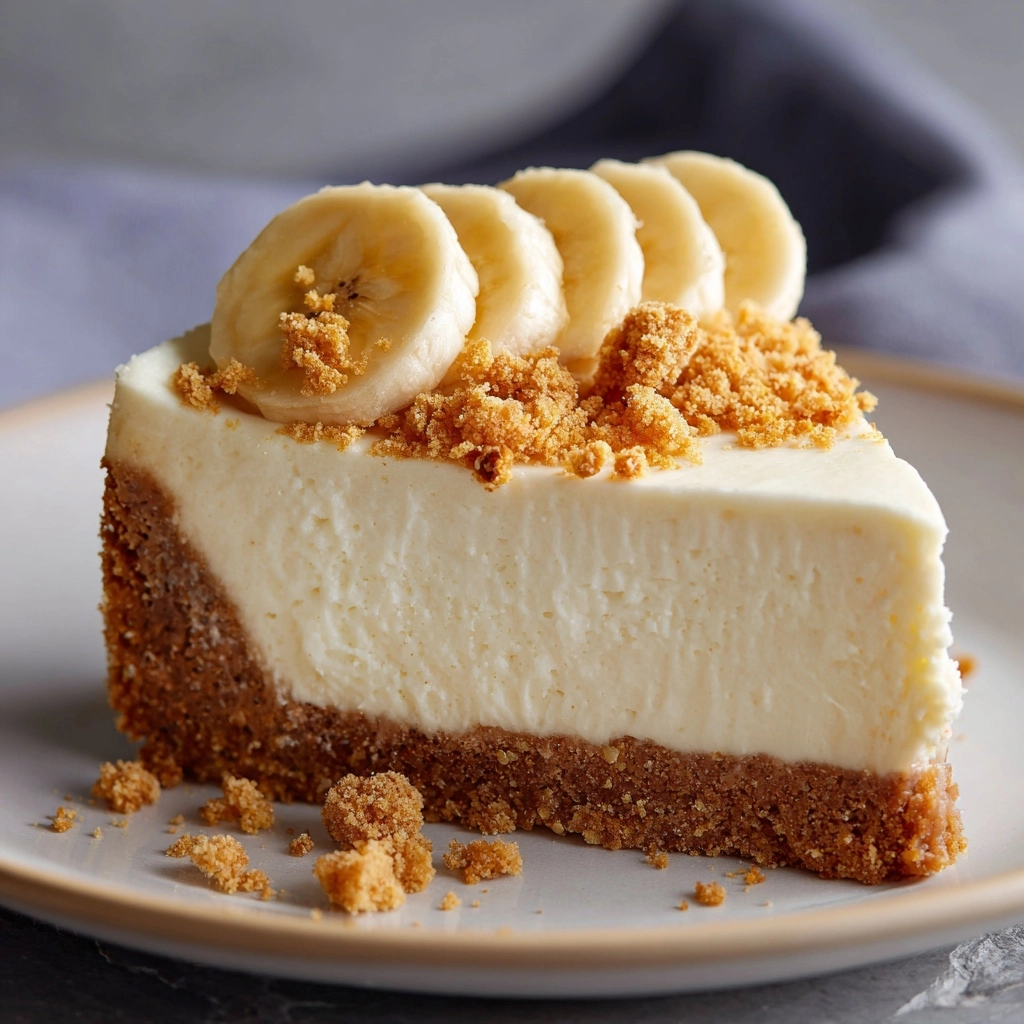 Banana Cream Cheesecake Bars Recipe - Recipe Image