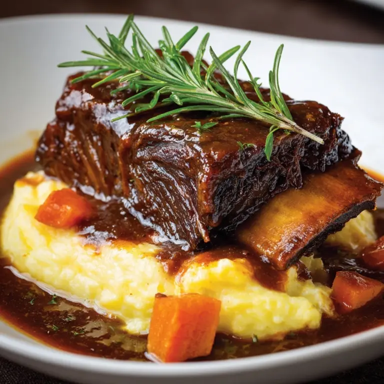 Braised Lamb Shanks with Root Vegetables Recipe