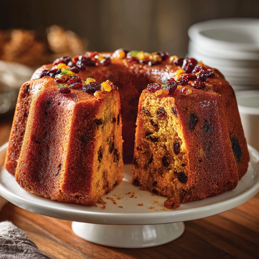 German Fruit Cake Recipe - Recipe Image