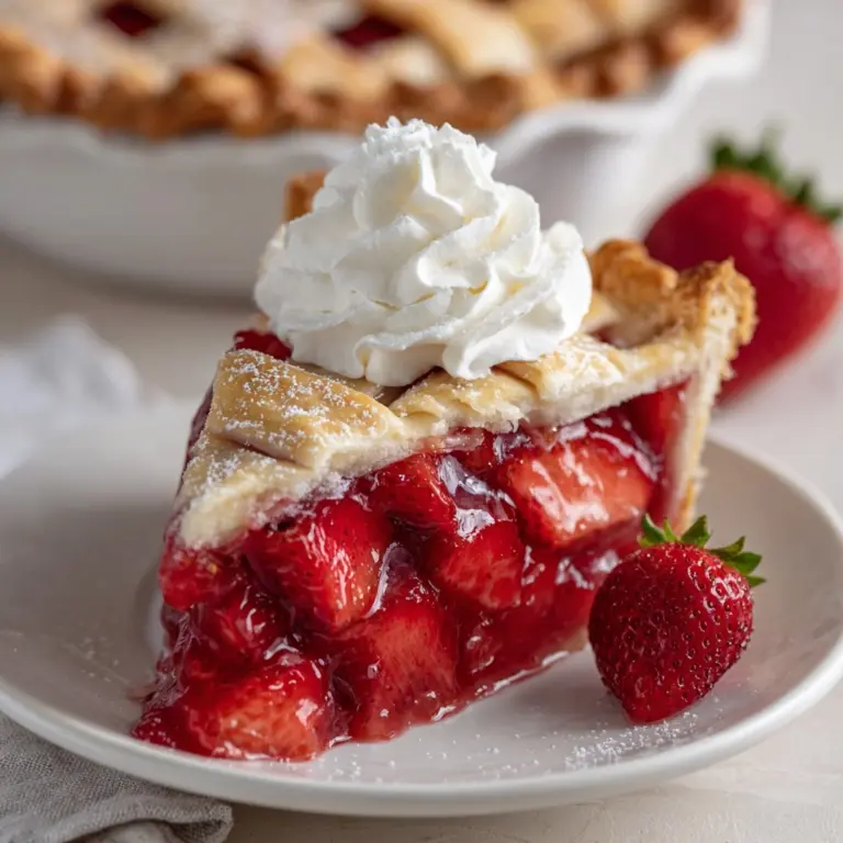 Strawberry Rhubarb Pie Recipe