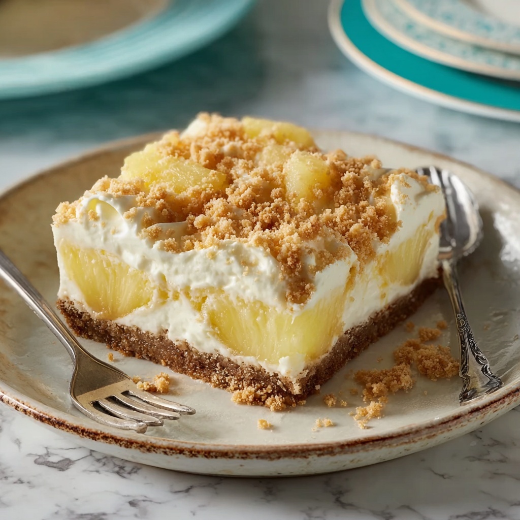 Easy Pineapple Dream Dessert Recipe - Recipe Image