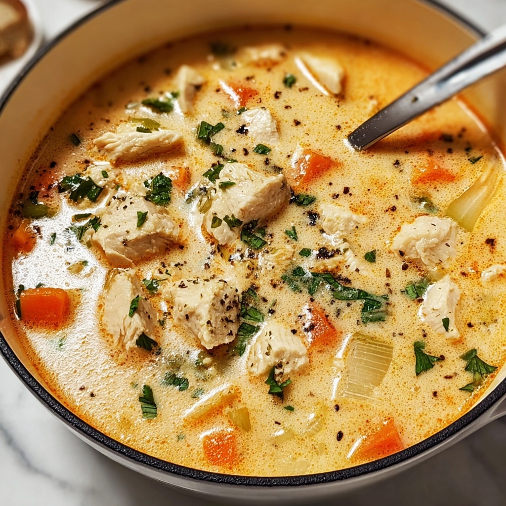 Creamy Marry Me Chicken Soup Recipe - Recipe Image