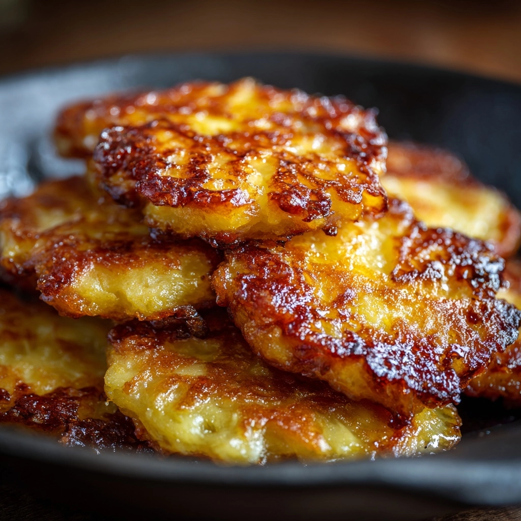 Skillet Banana Fritters Recipe - Recipe Image