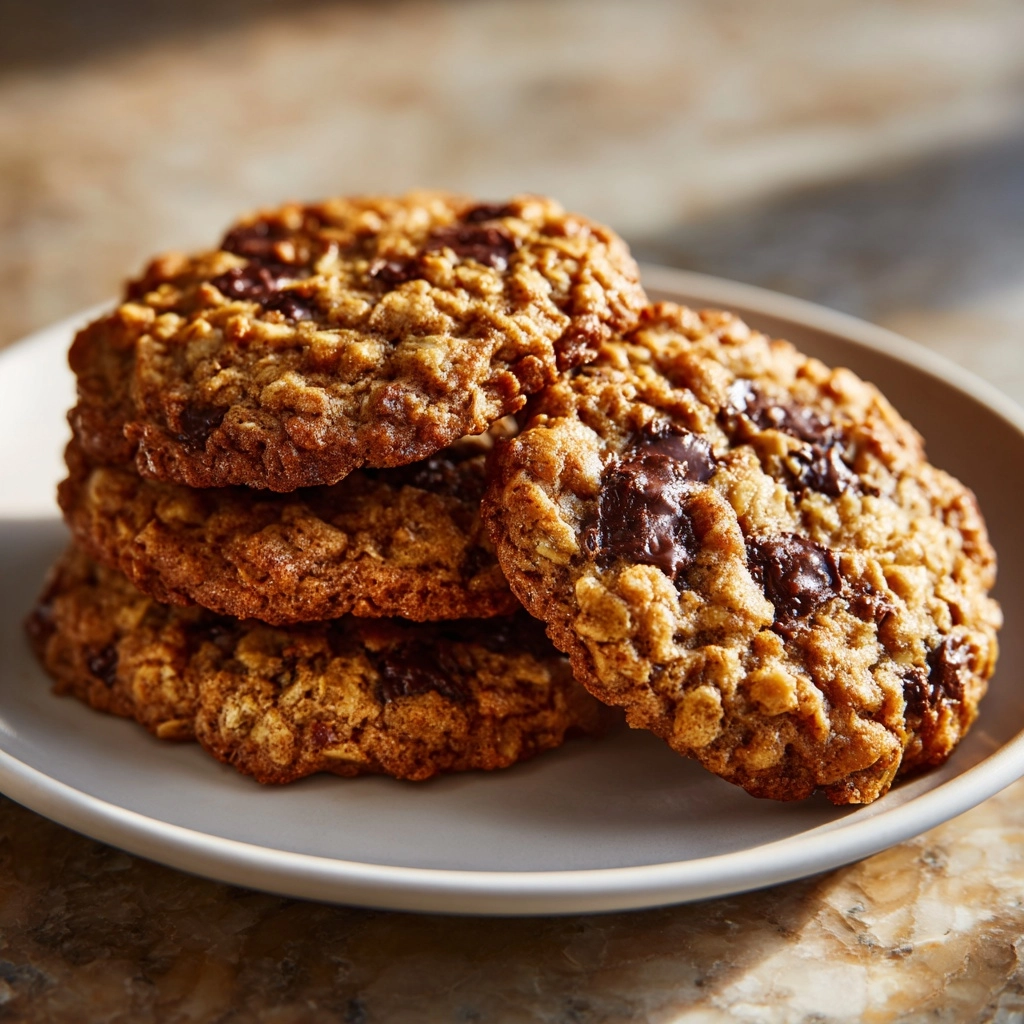 Banana Oatmeal High Protein Breakfast Cookies Recipe - Recipe Image
