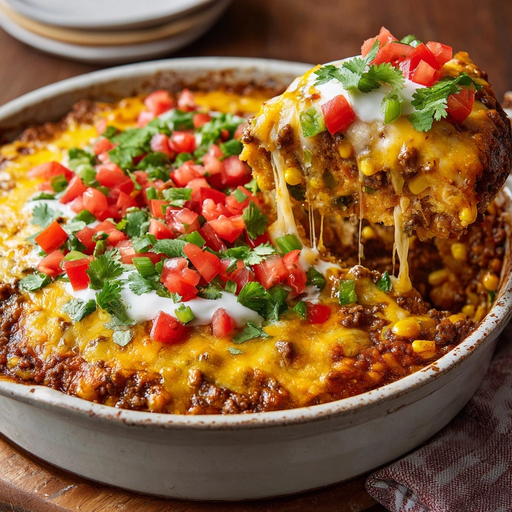 Mexican White Trash Casserole Recipe - Recipe Image