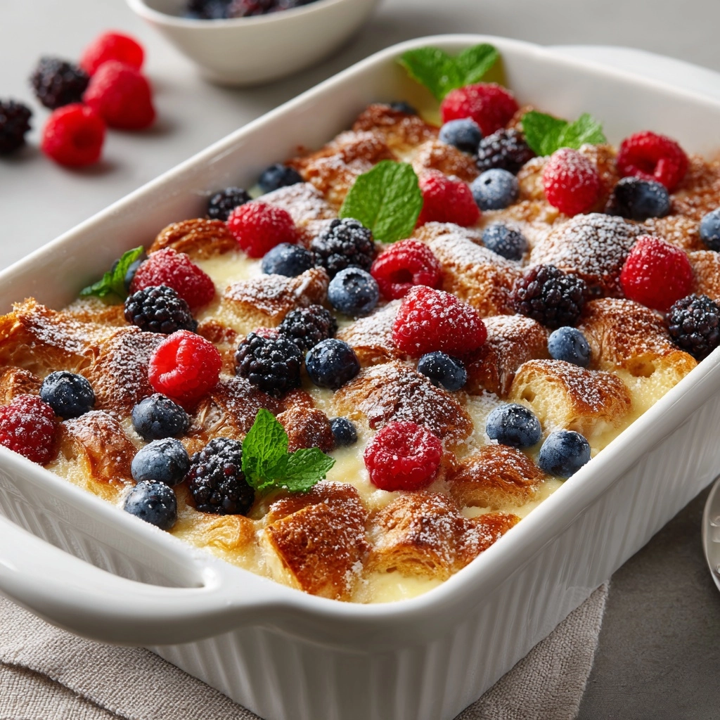 Berry Croissant Bake Extravaganza Recipe - Recipe Image