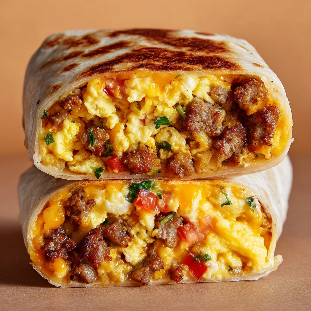 Freezer Breakfast Burritos Recipe - Recipe Image