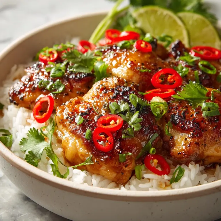 Vietnamese Lemongrass Chicken Recipe