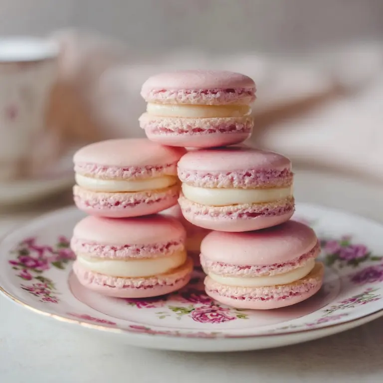 Strawberry Macarons Recipe