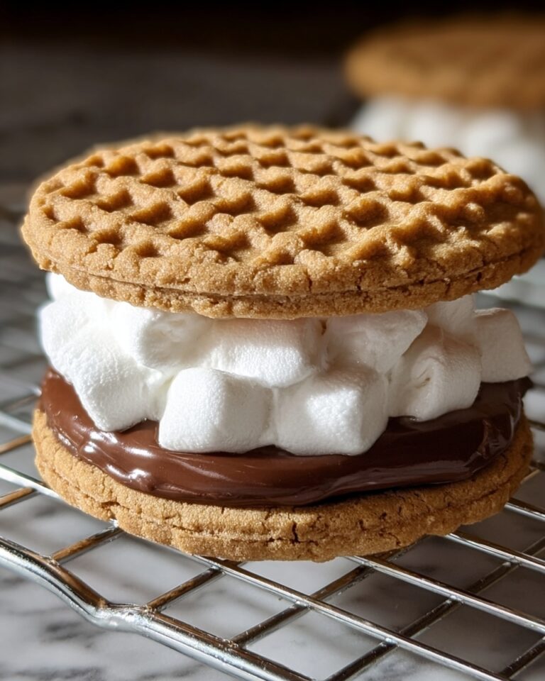 Peanut Butter S’mores Sandwich Cookies Recipe