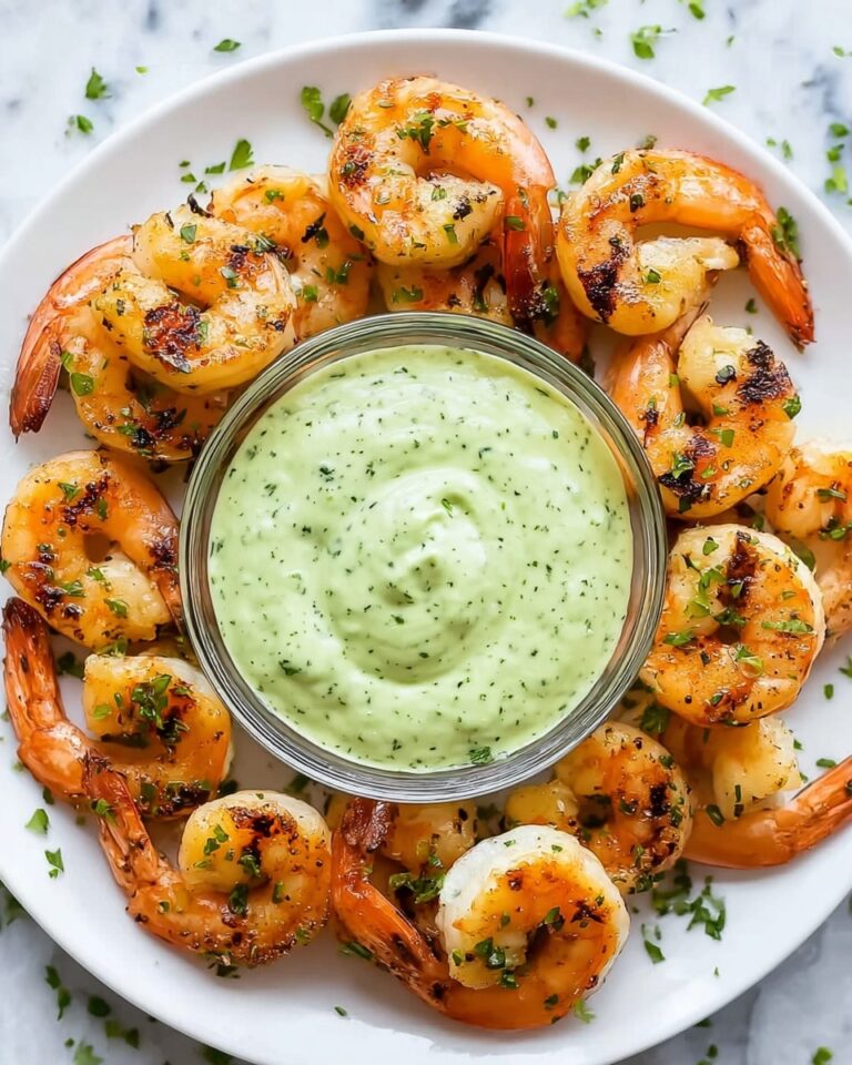 Chili Lime Shrimp with Avocado Crema Recipe