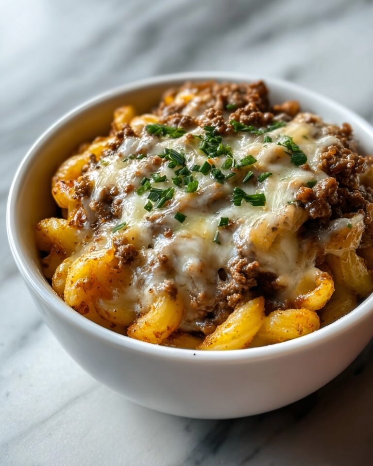 Loaded Cheeseburger Pasta: The Ultimate Comfort Food Recipe