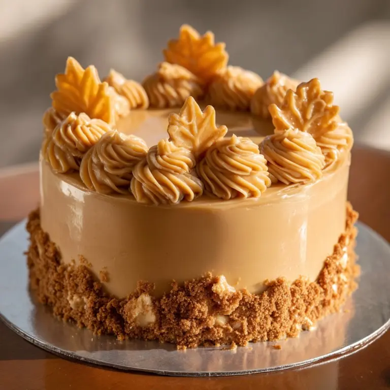 Autumn Embrace Dulce de Leche Cake Recipe