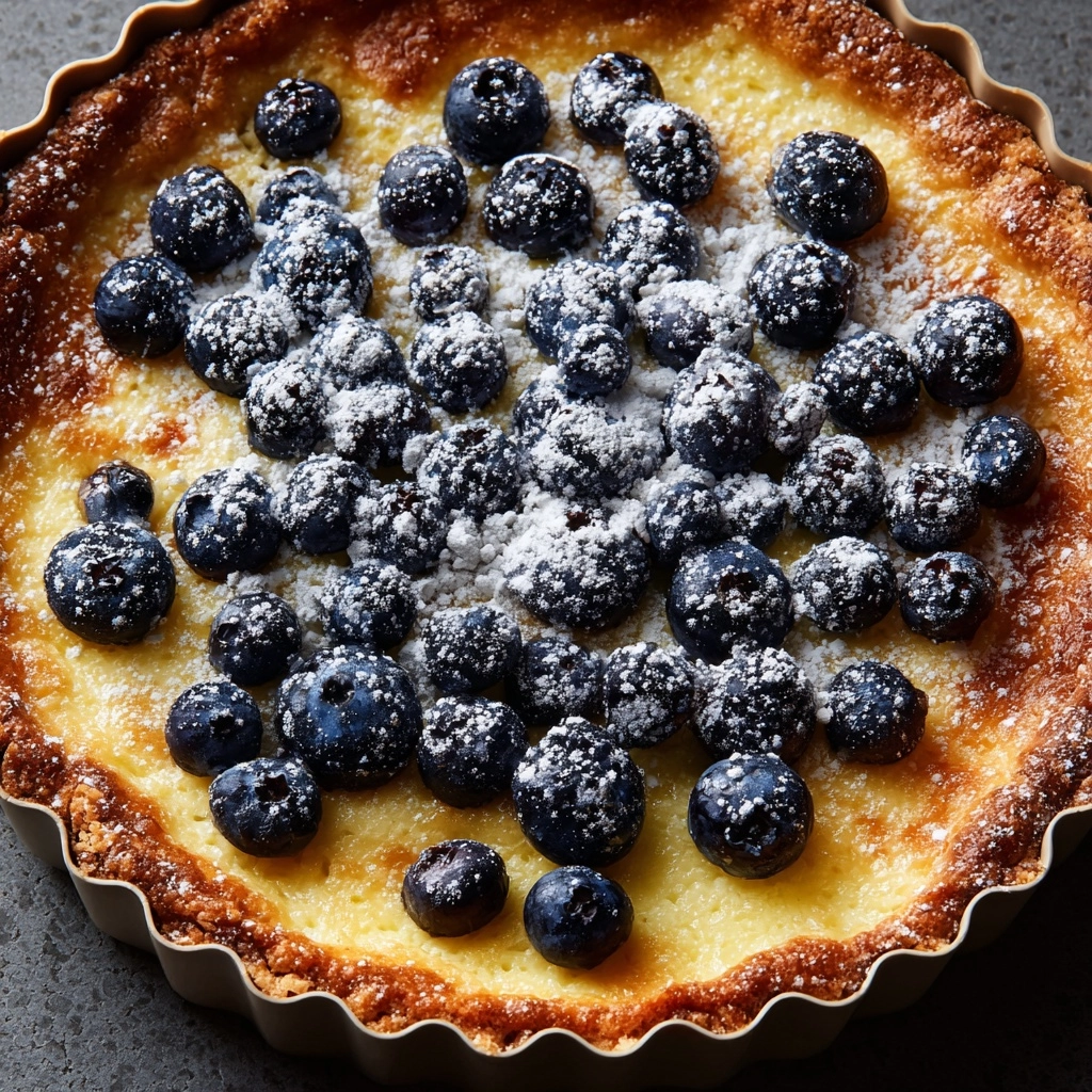 Blueberry Lemon Dutch Baby Recipe - Recipe Image