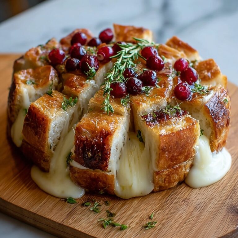 Irresistibly Gooey Cranberry Brie Sourdough Bread Delight Recipe