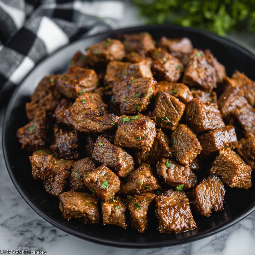 Crock Pot Steak Bites Recipe - Recipe Image