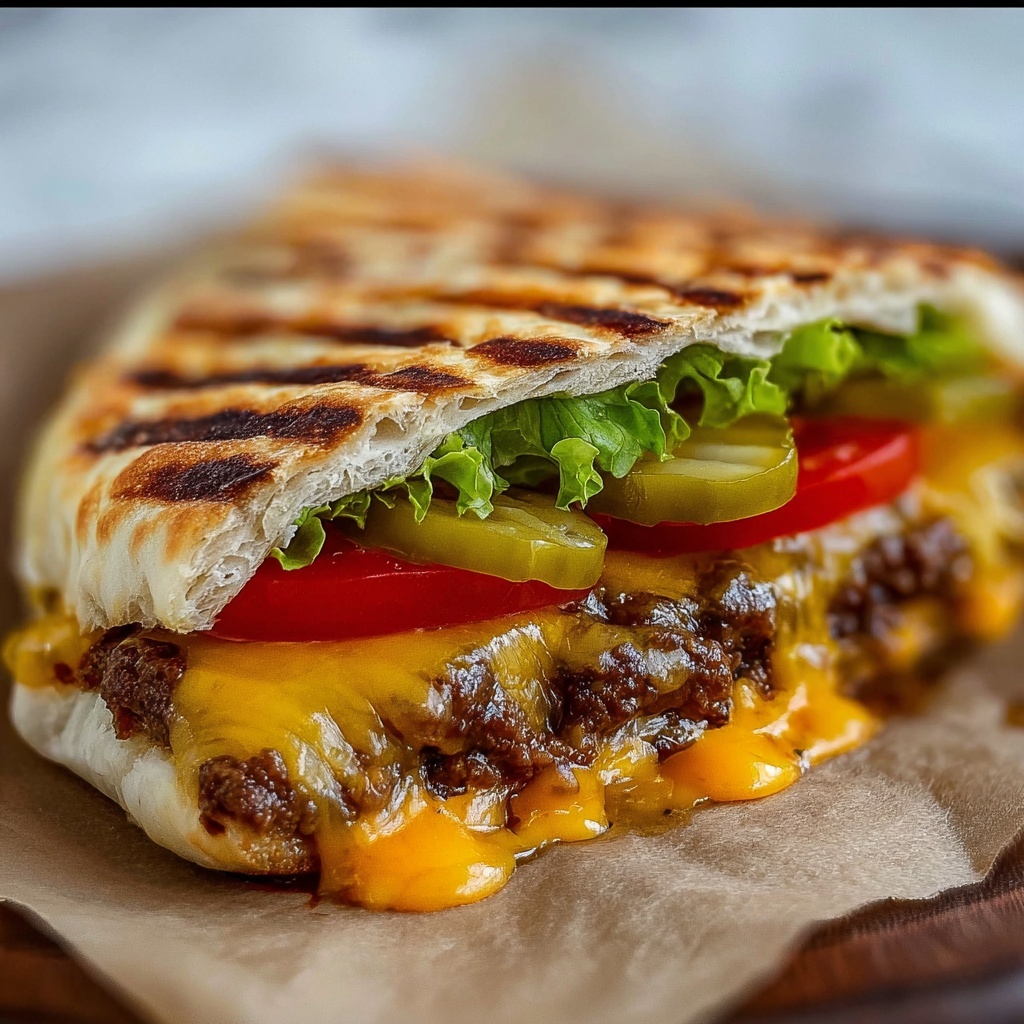 Air Fryer Cheeseburger Wraps Recipe - Recipe Image