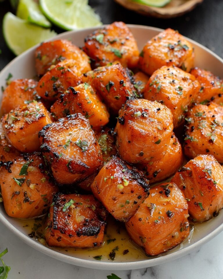 Air Fryer Bang Bang Salmon Bites Recipe