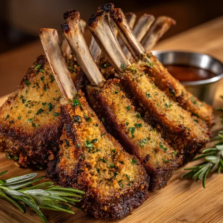 Garlic Parmesan Fried Lamb Chops: Your New Favorite Dinner Recipe