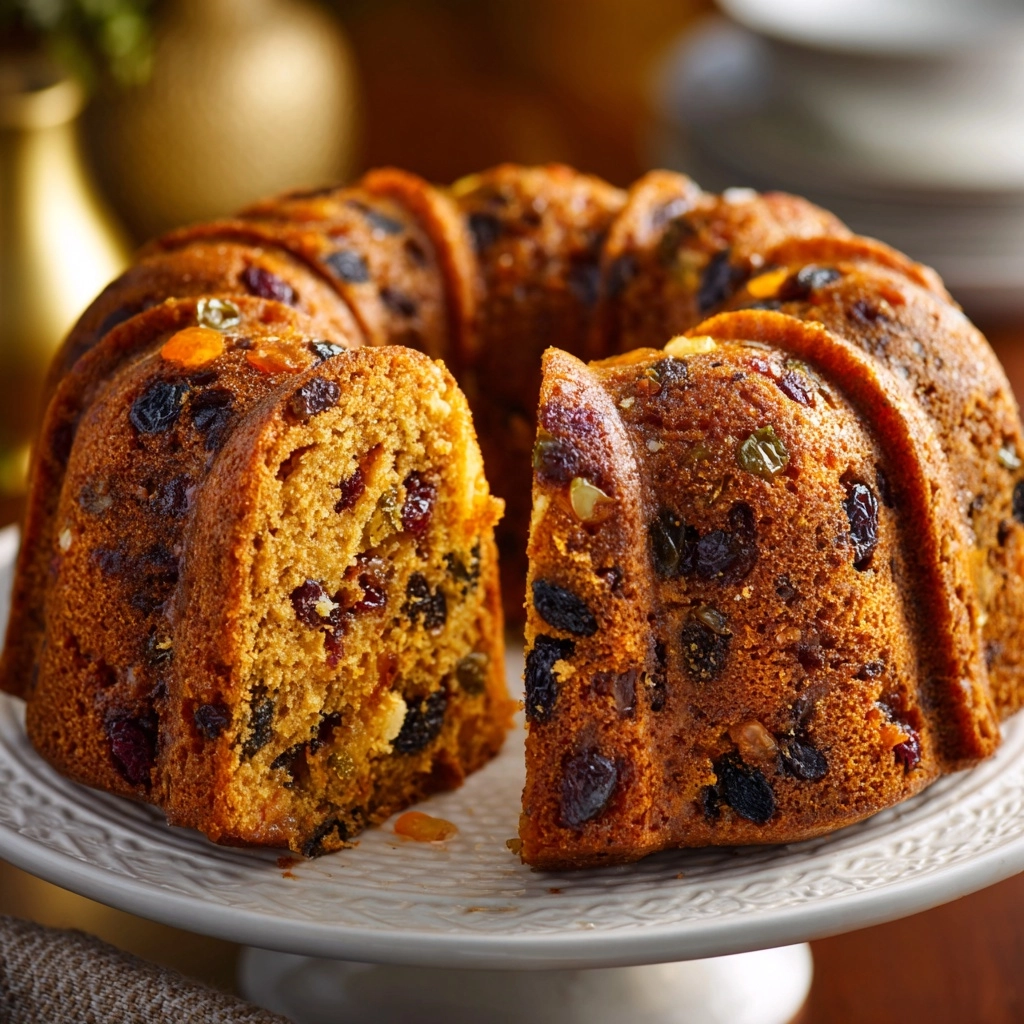 German Fruit Cake Recipe - Recipe Image