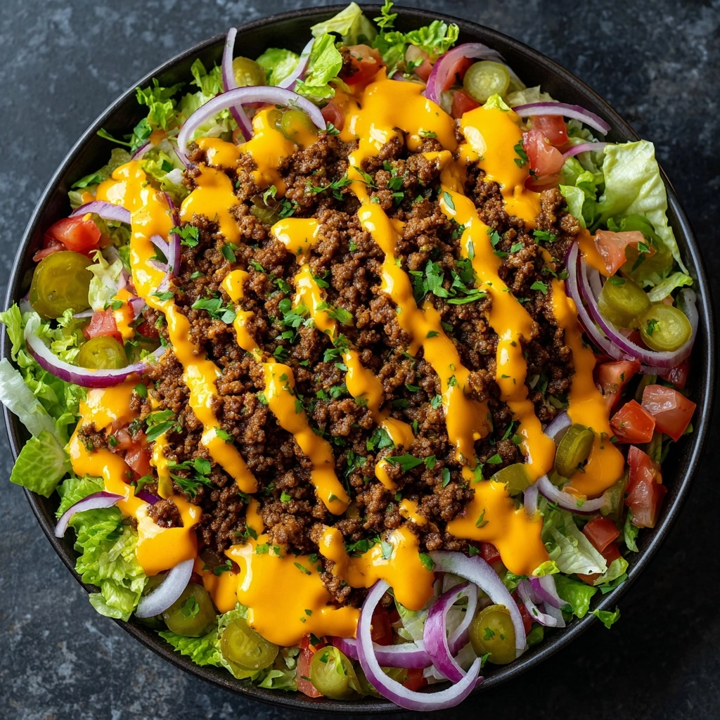 Big Mac Salad Recipe - Recipe Image