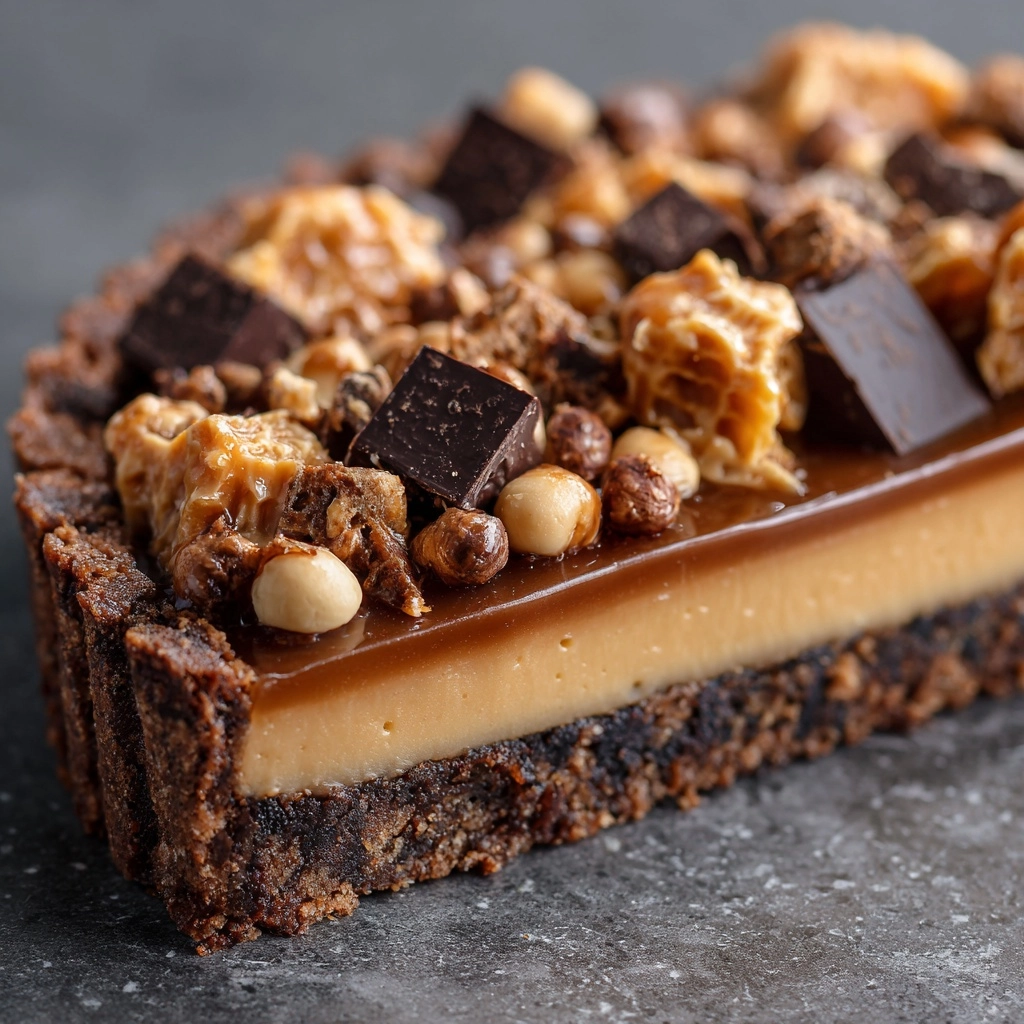 The Ultimate Peanut Butter Honeycomb Pie Recipe - Recipe Image