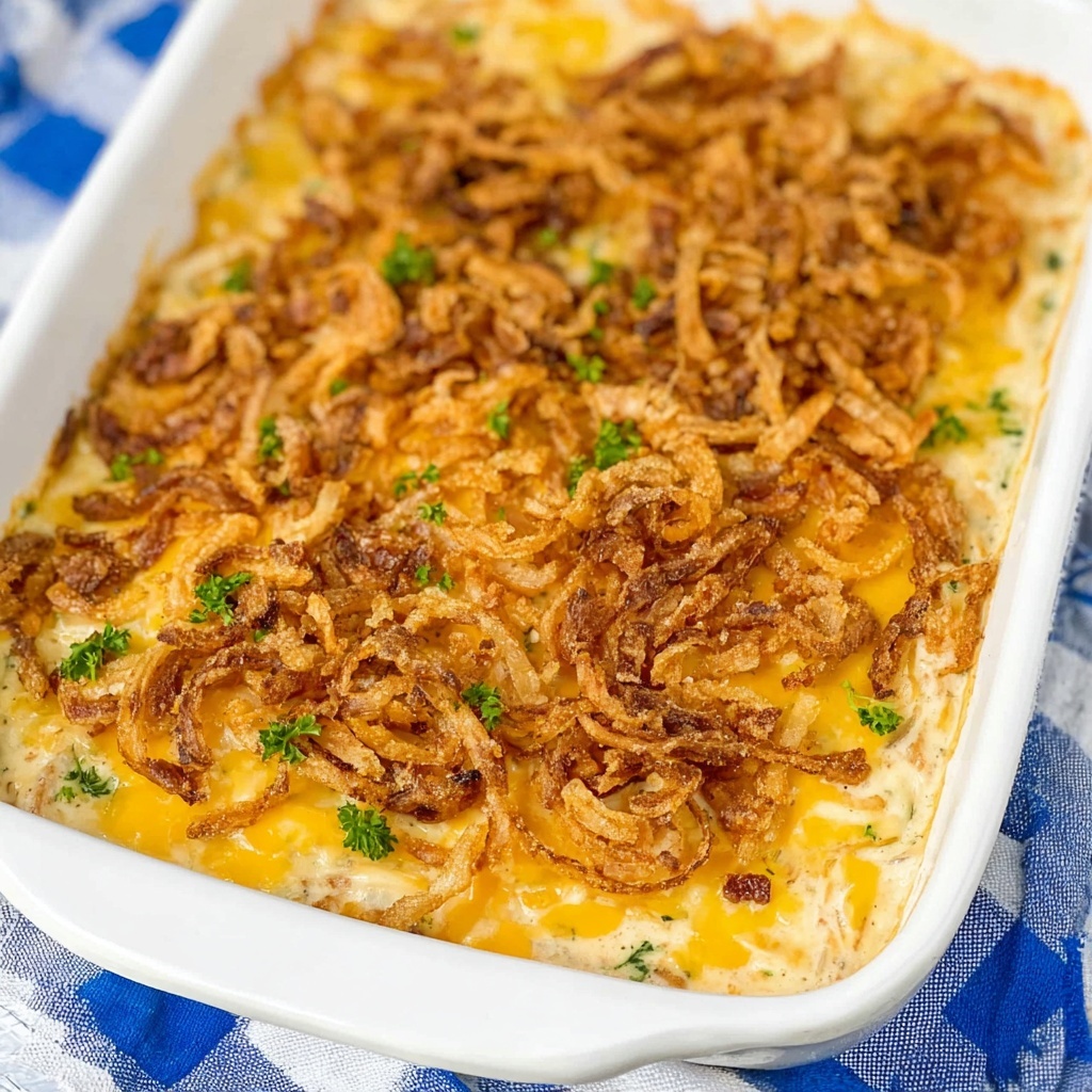 French Onion Chicken Orzo Recipe - Recipe Image