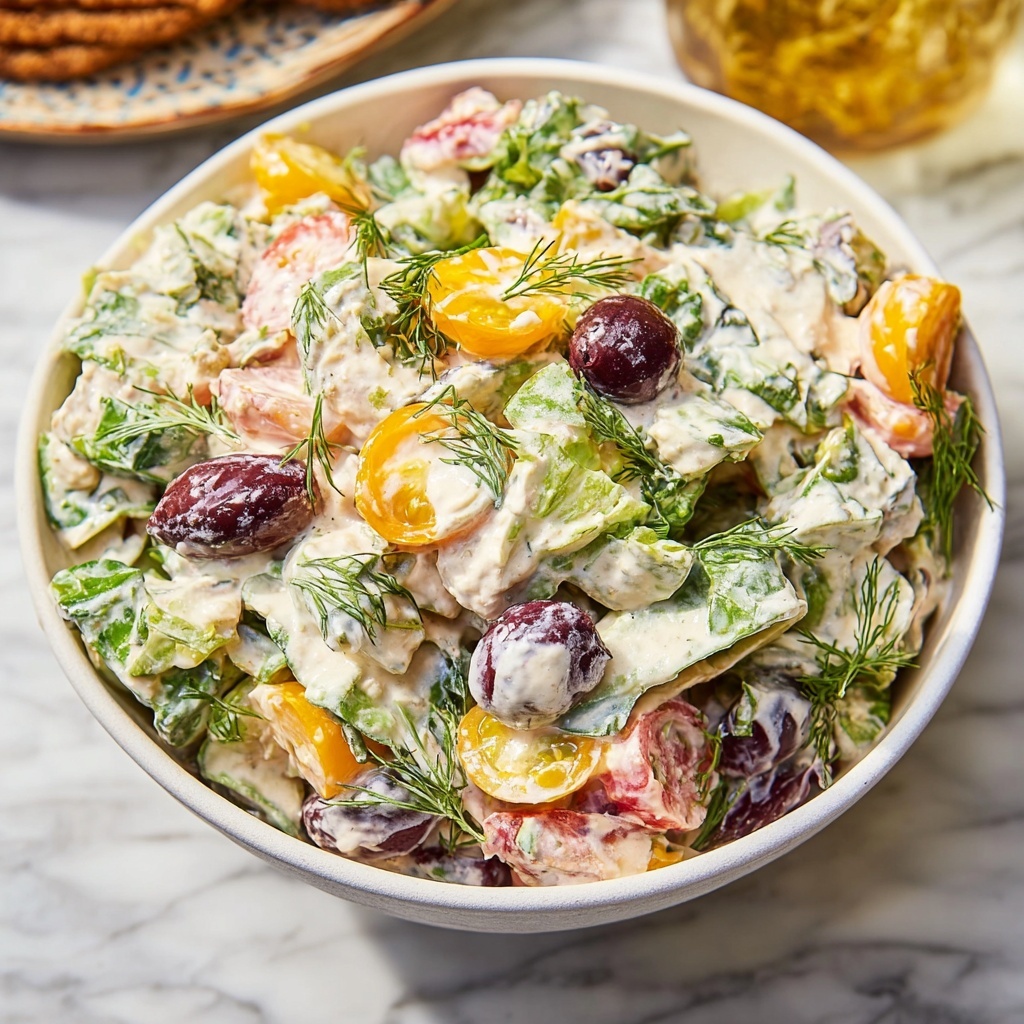 Tzatziki Chicken Salad Recipe - Recipe Image