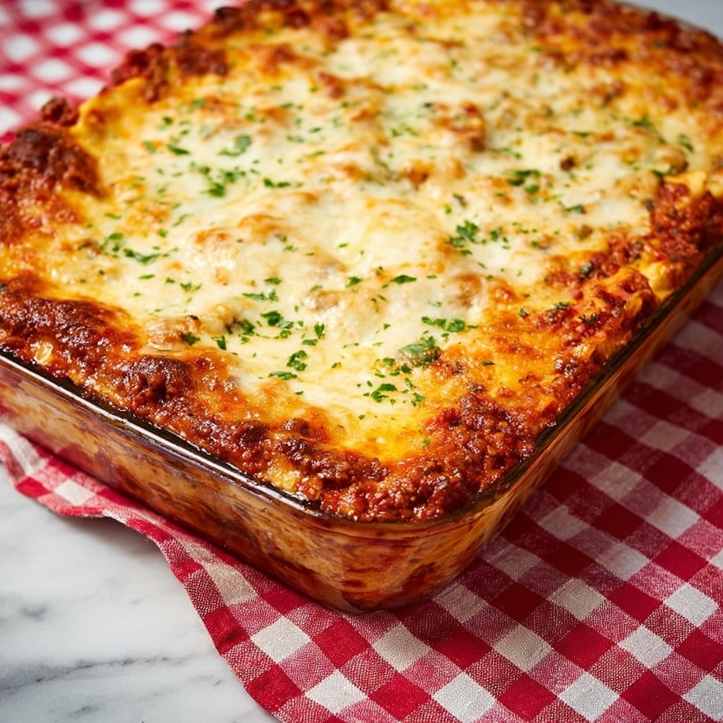 The Ultimate Baked Spaghetti Recipe - Recipe Image